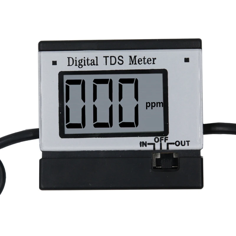 1 БР. М TDS 0-1999 Ppm Диапазон на Измерване на Чистотата на Филтрирането на Водата Инструмент За Измерване на Качеството Тестер