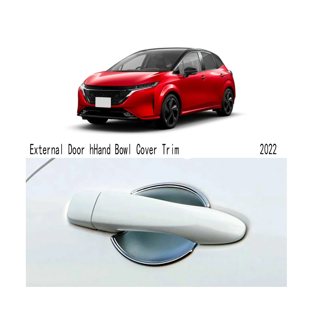 4шт Тампон на Капака на Купата на външната врата от Въглеродни влакна за Nissan Navara 2022