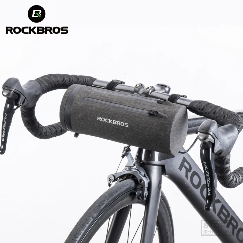 ROCKBROS Водоустойчив Мотор и чанта на Предната Велосипедна чанта МТБ Пътен волана Многофункционална Раница с Голям капацитет на Велосипедна чанта-тубус
