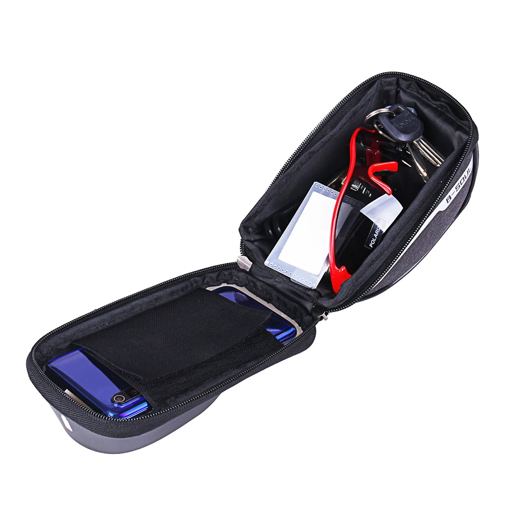 1~8 бр. водоустойчива чанта за предната рамка на велосипеда и горната тръба Велосипедна чанта на волана МТБ Велосипедна чанта със сензорен екран Притежателя на телефона велосипеди