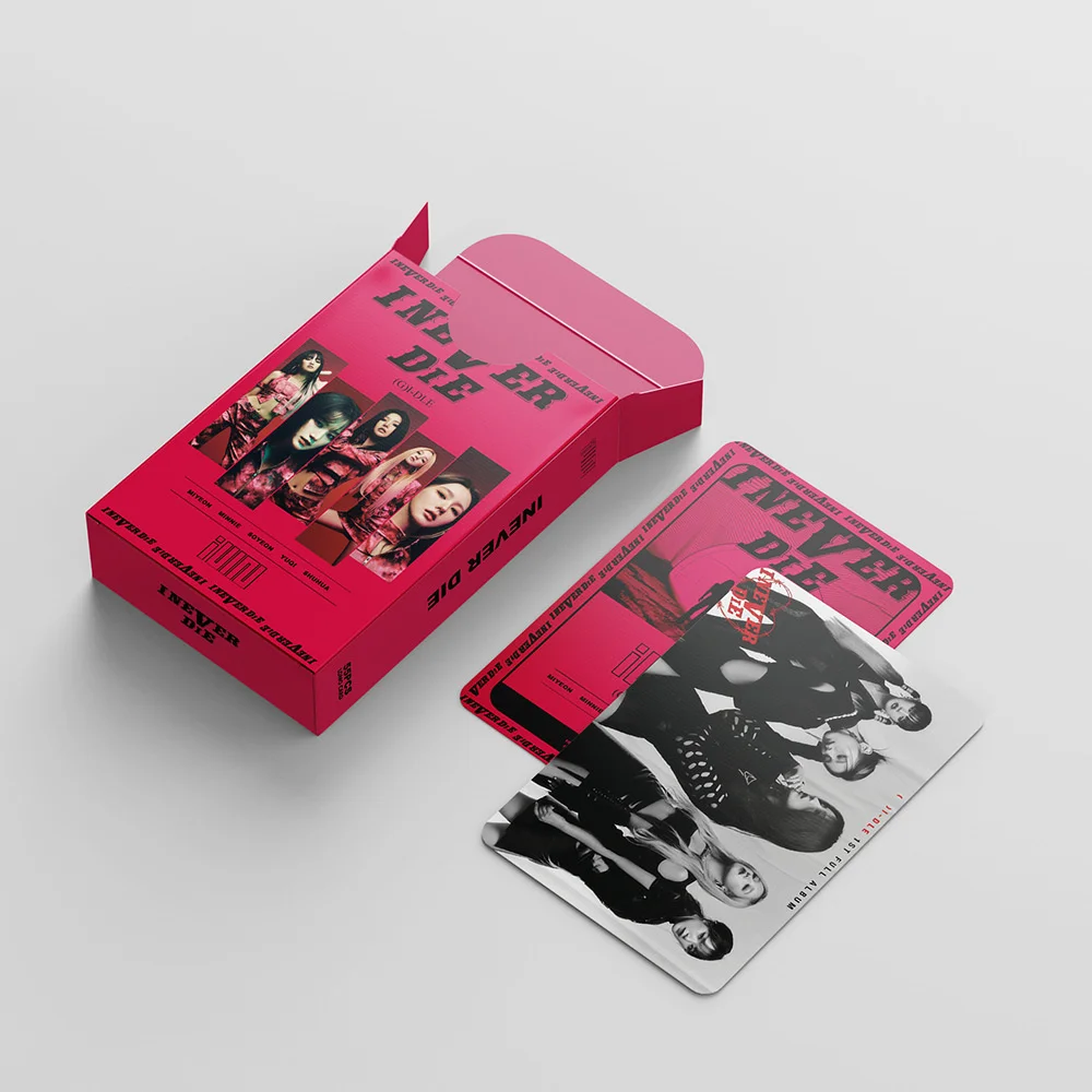 (G)I-DLE Kpop World Tour Фотооткрытки С Новия си Албум I Never Die Lomo Картички, които Аз Изгарям Картички Фотооткрытки Картички на Феновете подарък от Песен на Ю Чи