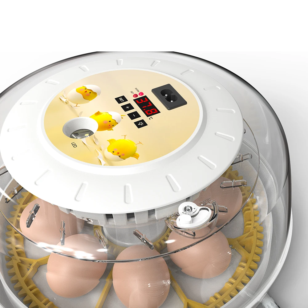 Инкубатор за Инкубация 8 Яйца Напълно Автоматичен Струг Инкубационният една квачка Farm Птица Пъдпъдъци Пиле Инкубатор за Инкубация На Птицеферма Стругар Излюпването на Инструменти