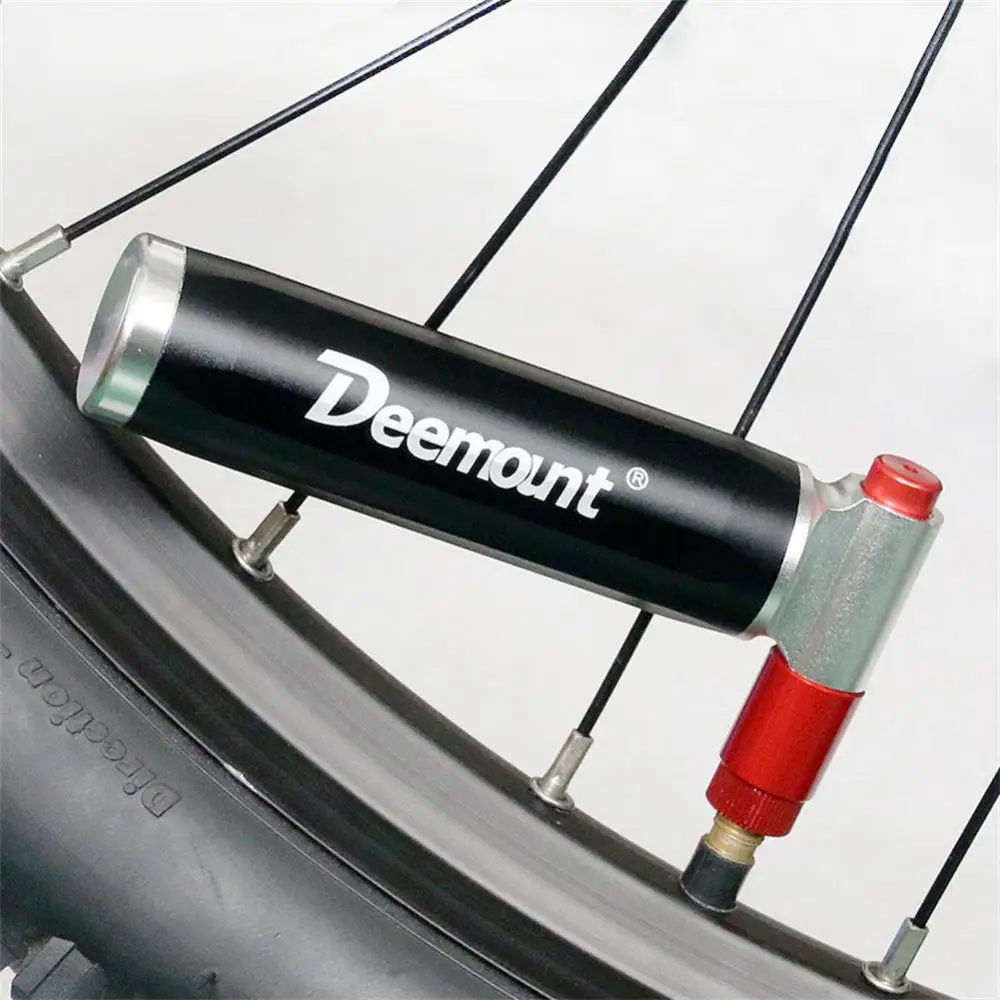 Демонтируйте Велосипедную шина алуминиева Сплав, Авариен Газов балон с CO2, Портативен Универсална Надуваема на тръбата за Топки, Мини-Въздушна помпа