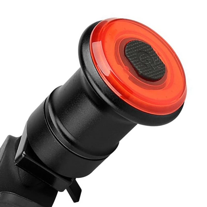 Задна светлина на Велосипеда, Интелигентен Сензор за спирачки отзад Предупредителен фенер на Велосипедни задните светлини USB Зареждане Задна светлина каране на велосипед