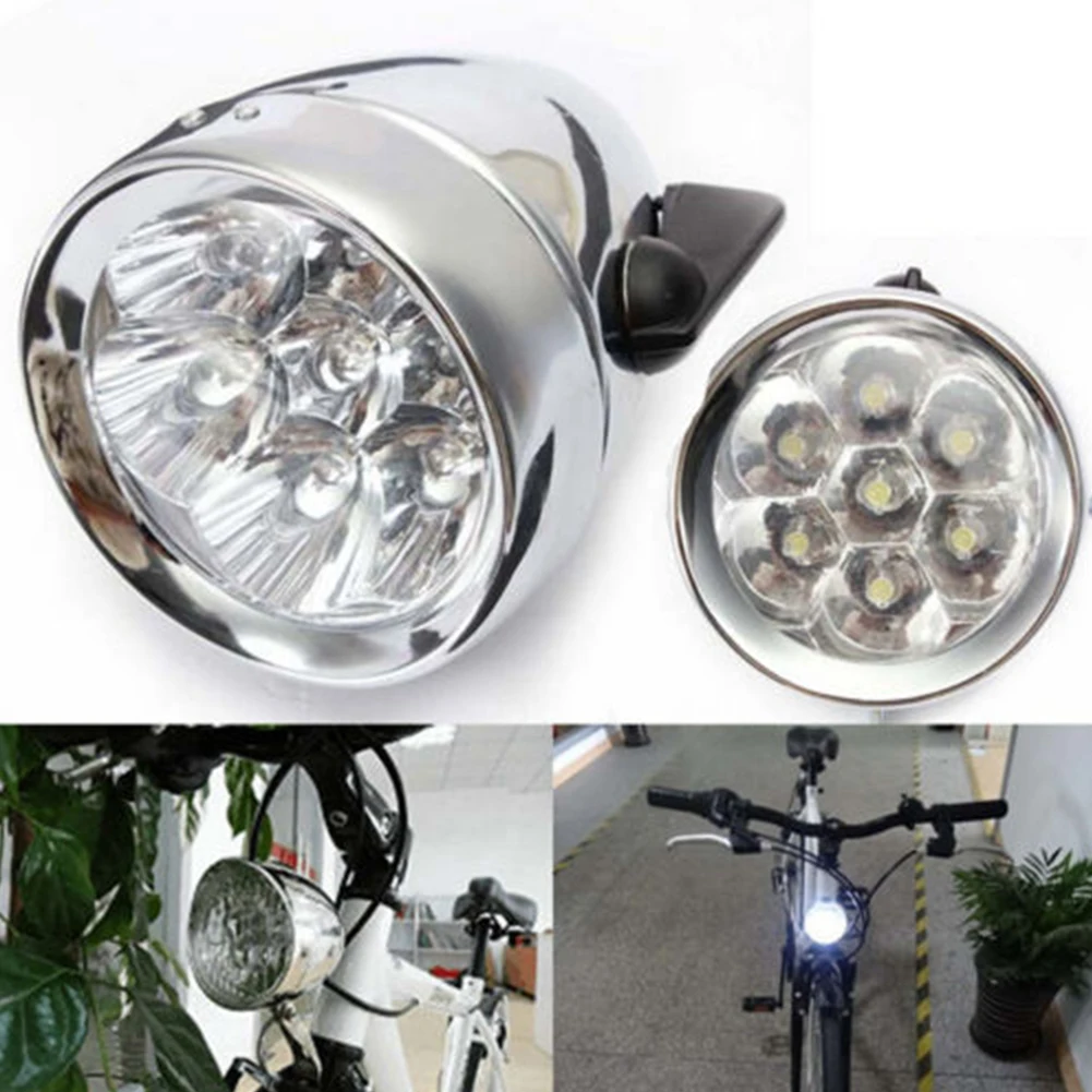 Ретро Велосипед 3 на предните led фенер, Реколта лампа-фенерче, Велосипедна светлината на прожекторите група