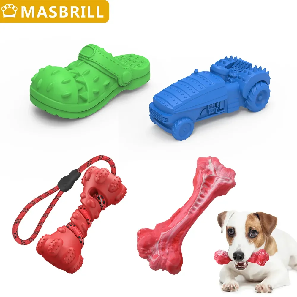 Играчки за никнене на млечни зъби при кучетата, Аксесоари за домашни любимци Големите Породи Агресивни детски играчки за Дъвчене за кучета, Неразрушаемые Играчки за почистване на зъбите